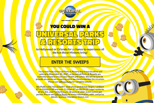 Universal Studios-Gewinnspiel