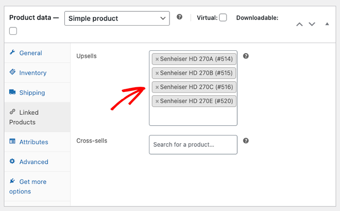 WooCommerce 관련 제품 추가