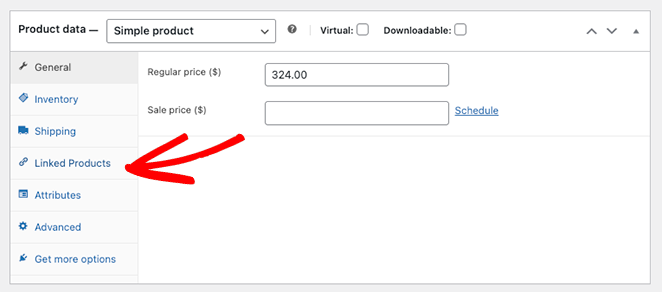 WooCommerce 연동 제품 설정