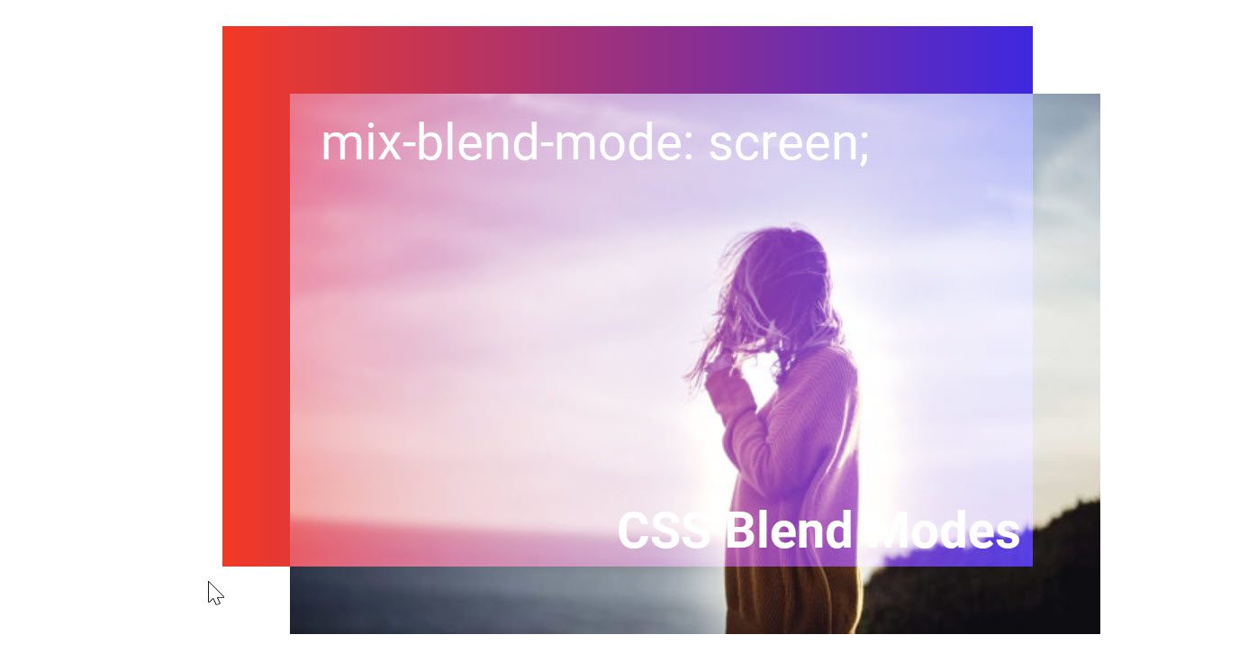 CSS ブレンド モード