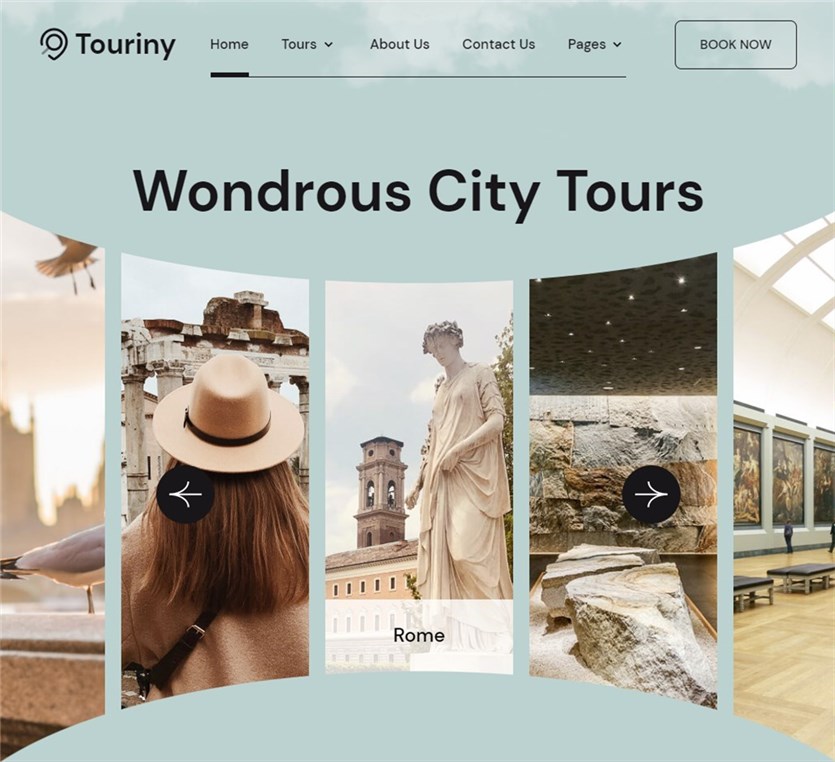 Touriny 旅遊 WordPress 主題