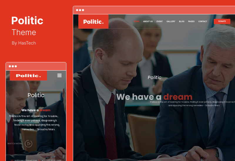 Tema politico - Tema WordPress politico
