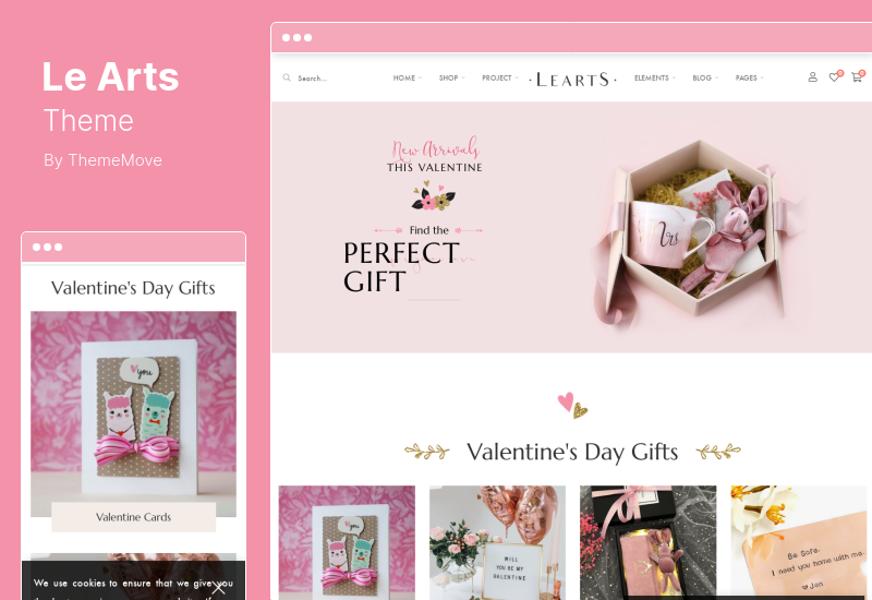 LeArts-Theme - Handmade Shop WooCommerce WordPress-Thema