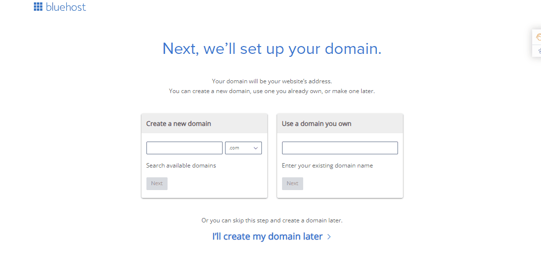 Dominio gratuito de alojamiento de sitios web de Bluehost: cómo crear un sitio web de WordPress de forma gratuita