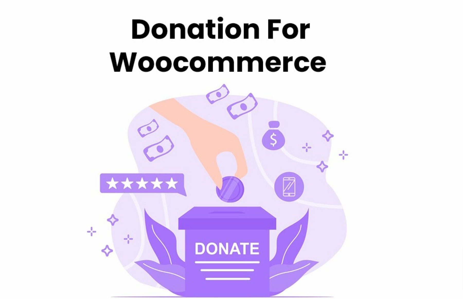 Plugin di donazione per il logo Woocommerce