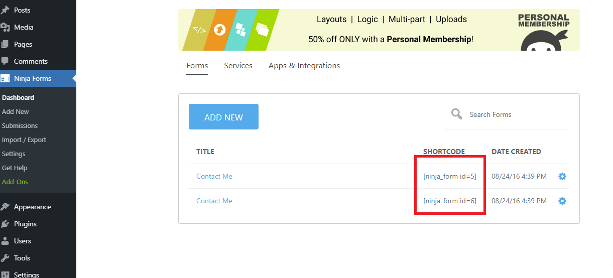 Buat Formulir Kontak Di Wordpress 9