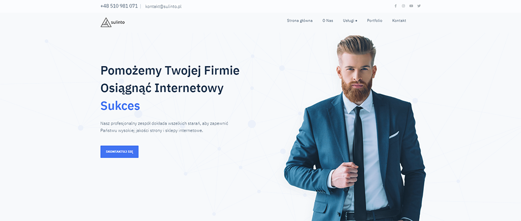 Sulinto, un sito web professionale per società di sviluppo web