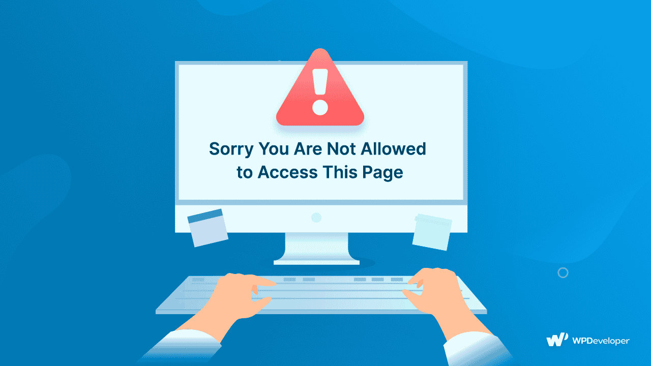 Sorry You Are Not Allowed to Access This Page