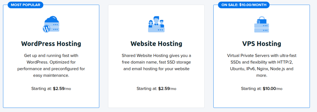 Precios de DreamHost