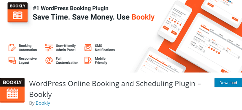 Plugin Bookly para WordPress