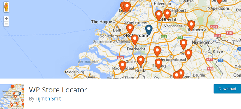 WP Store Locator WordPress プラグイン