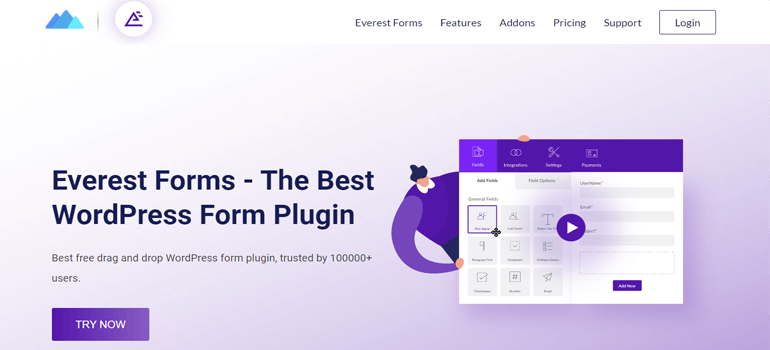 Everest Forms Melhores Plugins WordPress para Restaurantes