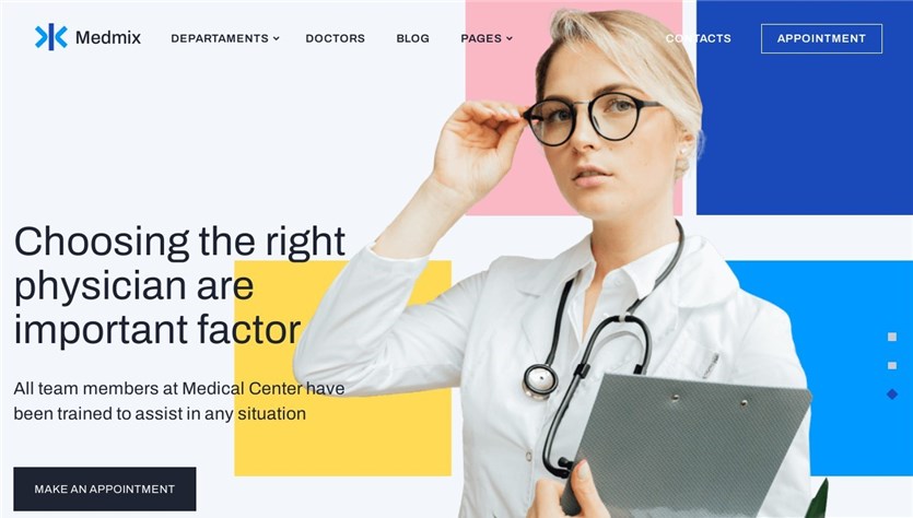 Medmix WordPress-Theme