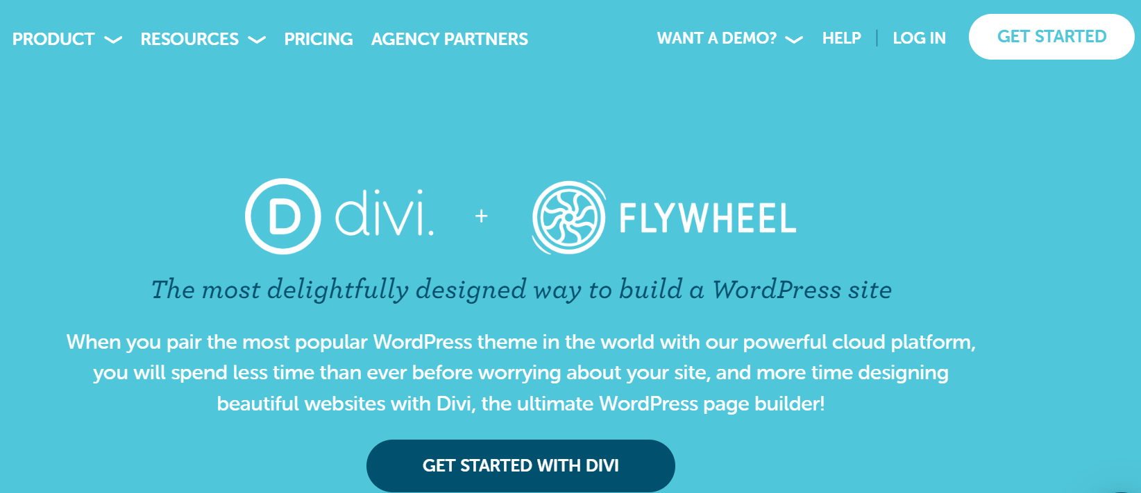 Gazduire Flywheel Divi.