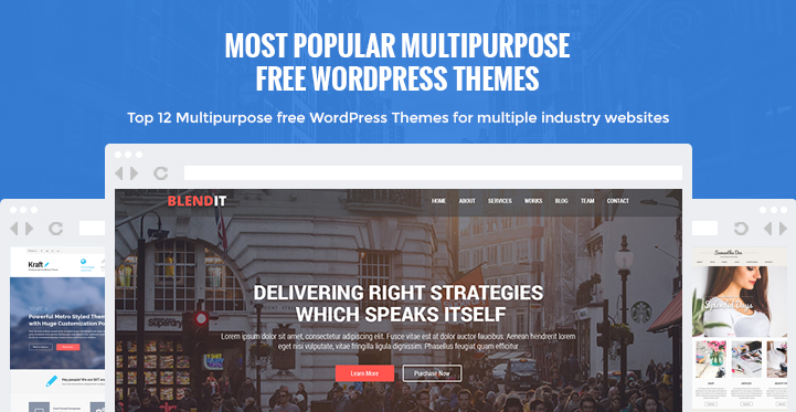 Mehrzweck kostenlose WordPress-Themes