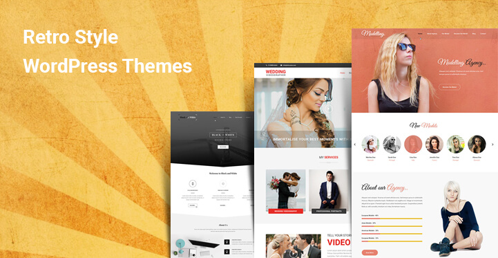 Motywy WordPress w stylu retro