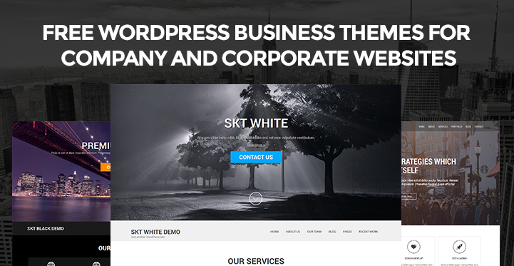 kostenlose WordPress Business-Themes