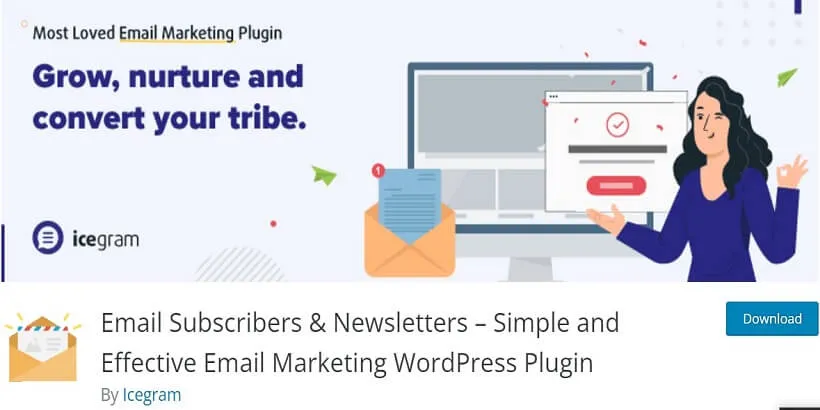 อีเมลสมาชิกและจดหมายข่าว-Best-Free-WordPress Email-Marketing-Plugins