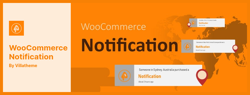 WooCommerce 通知プラグイン - リアルタイムの注文を社会的証明および購入者の検証として使用する