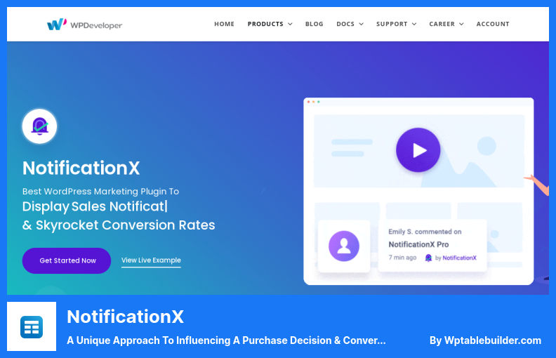 Complemento NotificationX: un enfoque único para influir en una decisión de compra y convertir visitantes