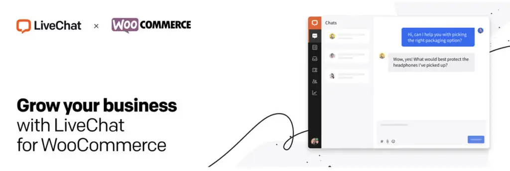 使用 LiveChat 的 WooCommerce 實時聊天插件，您可以讓客戶直接從您的 WooCommerce 網站與您交談