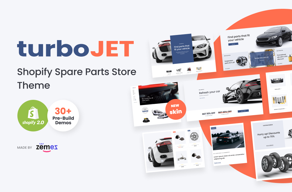 TurboJet - Shopify-อะไหล่-ร้านค้า-ธีม