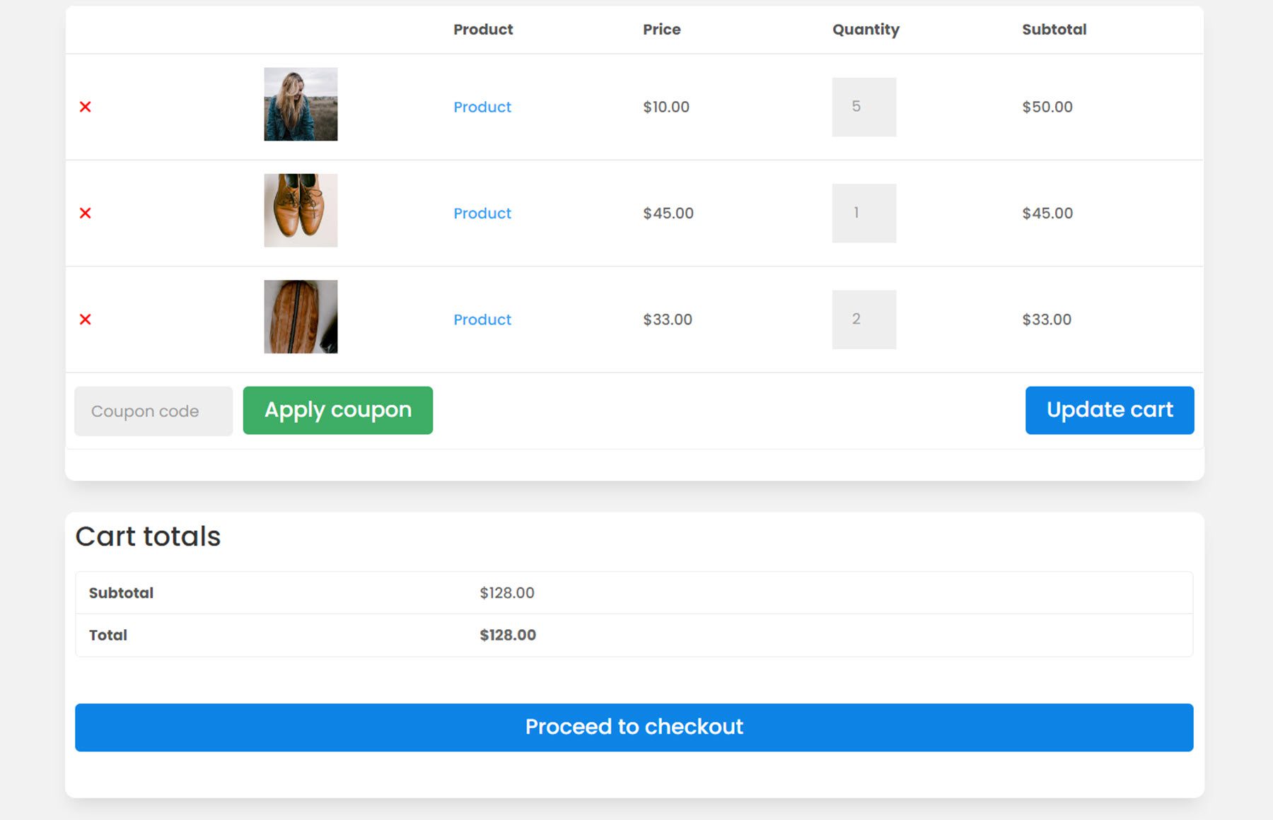 Divi Plugin Evidențiați Divi Shop Builder Cart Totals Design