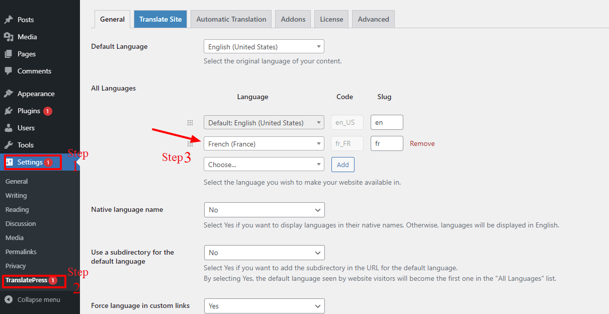 Cree un sitio de Wordpress multilingüe 2