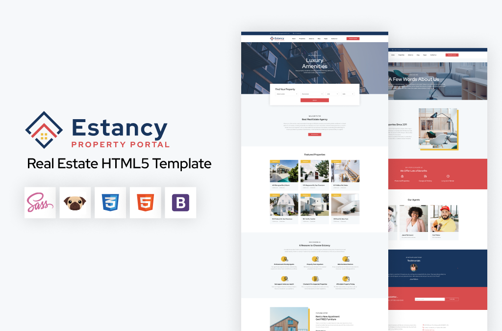 Estancy-real-estate-template