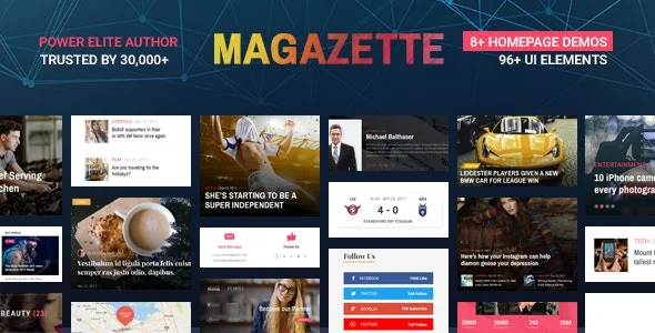 wordpress newspaper theme magazette