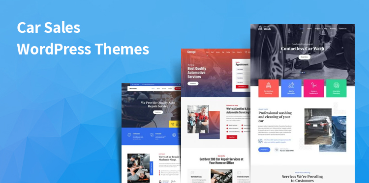 Thèmes WordPress pour les ventes de voitures