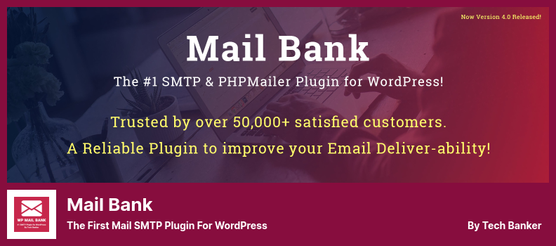 Wtyczka Mail Bank — pierwsza wtyczka SMTP poczty dla WordPress