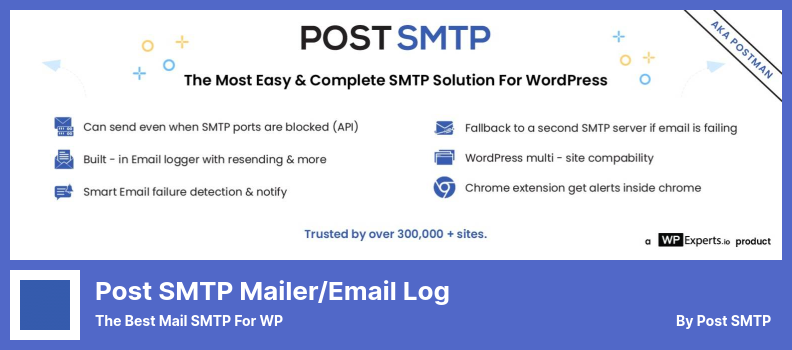 Wtyczka Post SMTP Mailer/Email Log - najlepsza poczta SMTP dla WP