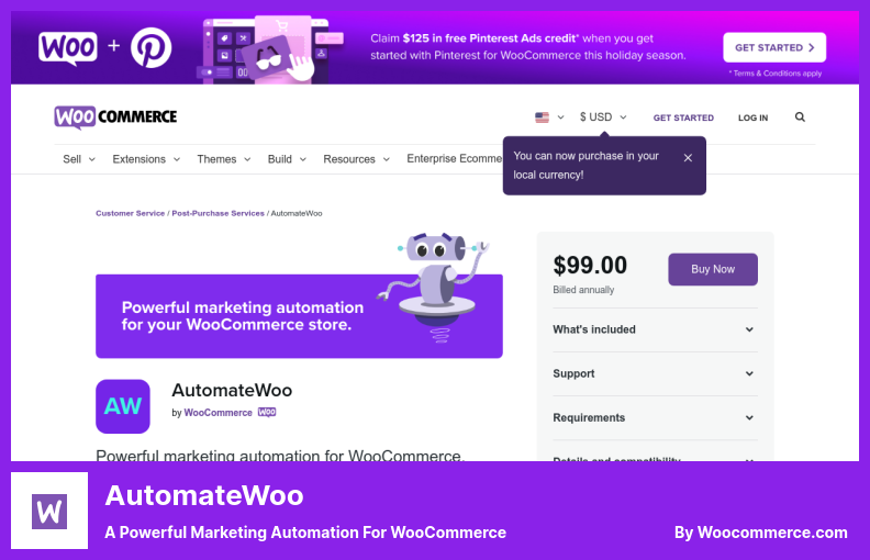 Wtyczka AutomateWoo — potężna automatyzacja marketingu dla WooCommerce