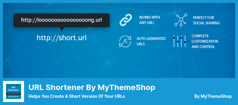 MyThemeShop Eklentisinden URL Kısaltıcı - URL'lerinizin Kısa Bir Versiyonunu Oluşturmanıza Yardımcı Olur