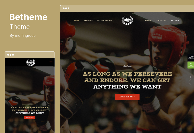 Betheme Theme - Tema WordPress WooCommerce Multiuso Responsivo