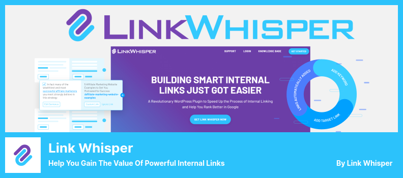 Link Whisper Plugin - Güçlü Dahili Bağlantıların Değerini Kazanmanıza Yardımcı Olur