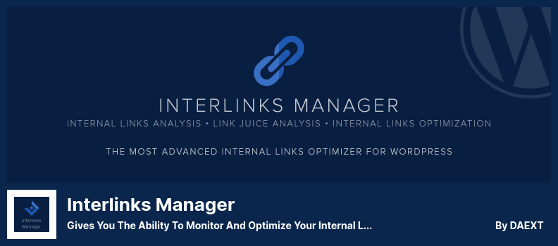 Interlinks Manager Eklentisi - Size Dahili Bağlantılarınızı İzleme ve Optimize Etme Yeteneği Verir