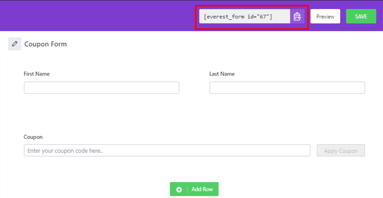 Shortcode kopieren