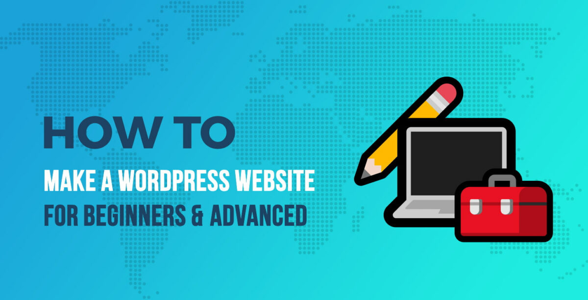 create websites using wordpress themes