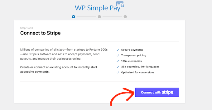 WP Simple Pay を Stripe に接続する方法