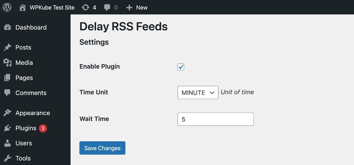 Delay Feeds WordPress コンテンツ保護プラグイン