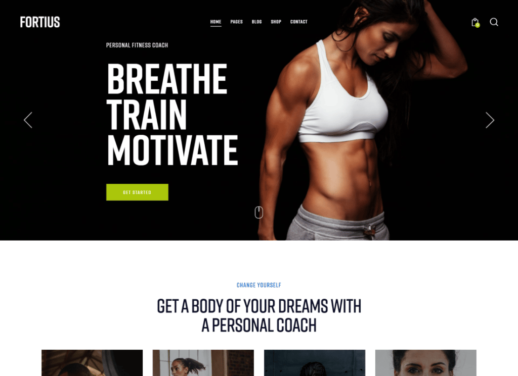 fortius | Thème WordPress Elementor Sports & Fitness