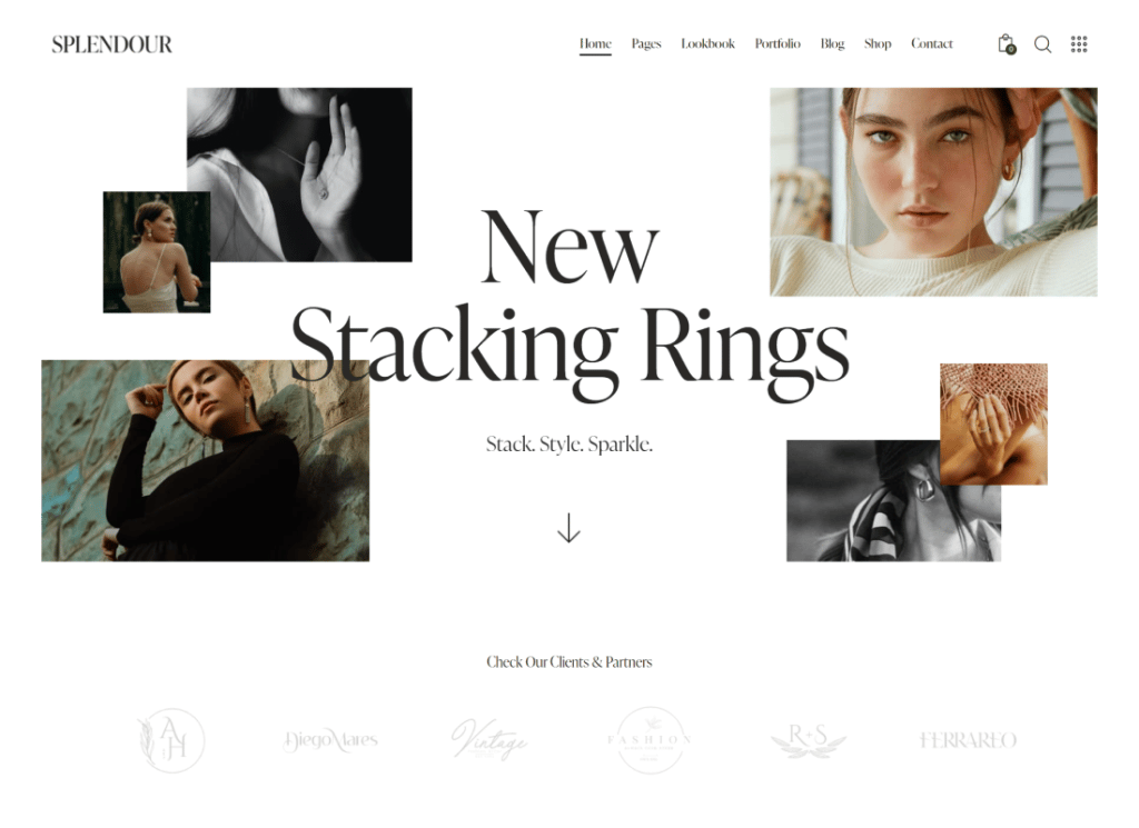 Splendor - Tema WordPress pentru bijuterii și ceasuri