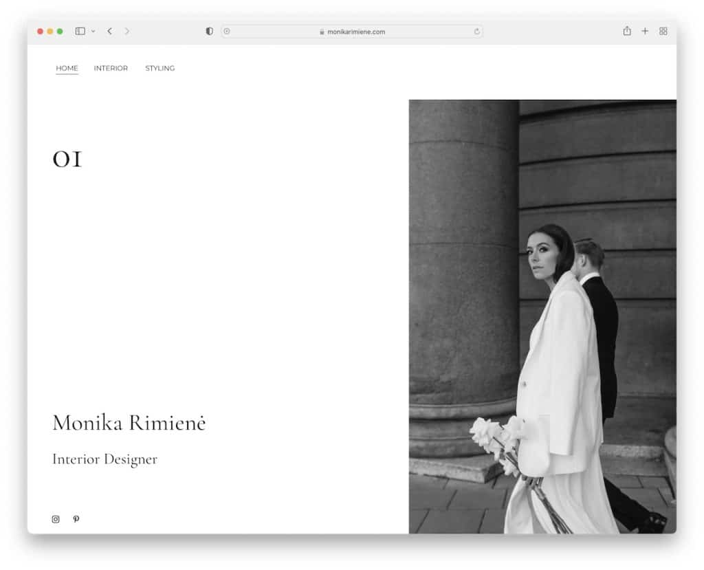 site-ul monika rimiene zyro