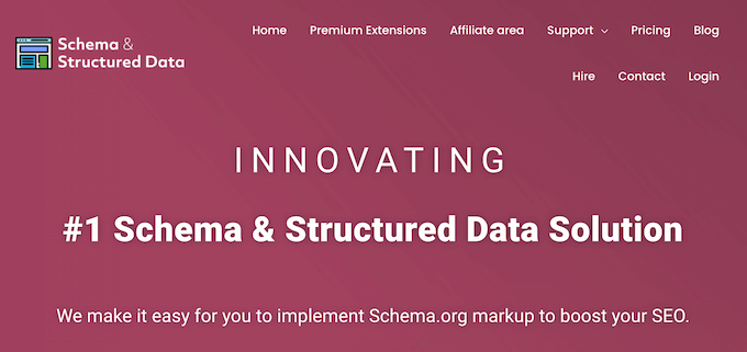 ปลั๊กอินข้อมูลโครงสร้าง Schema สำหรับ WordPress