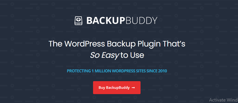 Complemento de WordPress de Backup Buddy