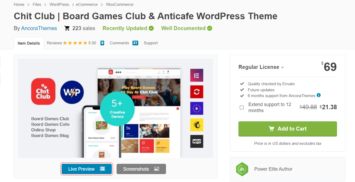 Temi WordPress per club di giochi da tavolo