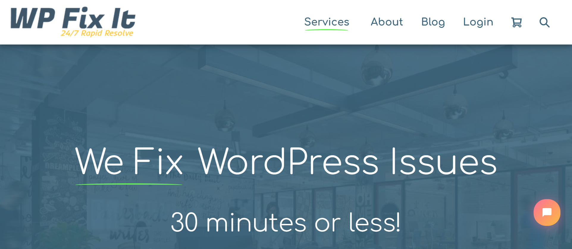 บริการ WP Fix IT WordPress