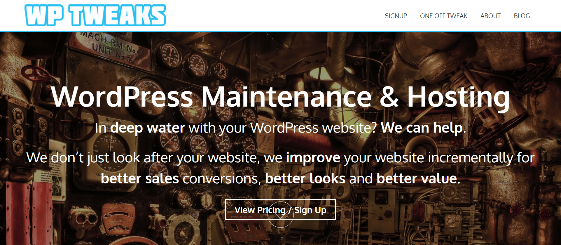 WPTweaks WordPress サービス